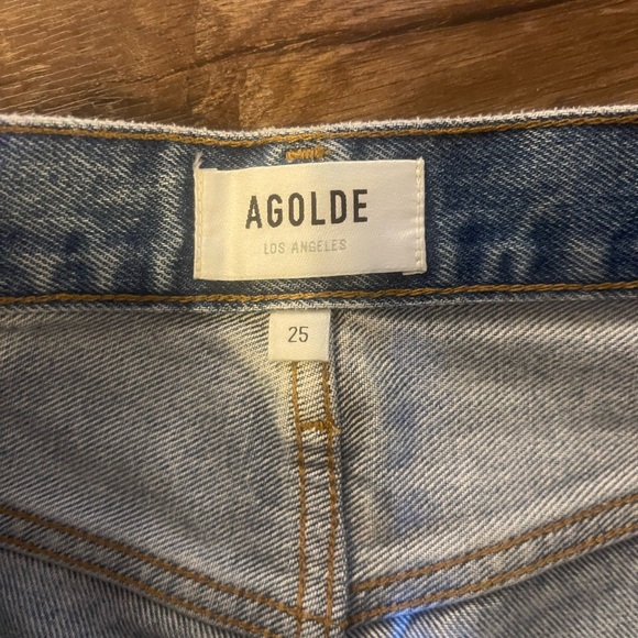 Agolde 90’s pinch waist jeans in color Abstract - Picture 9 of 10